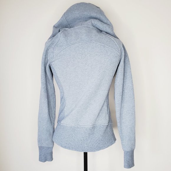 Lululemon Hoodie Scuba Athletic Lounge Yoga Blue 4 - Picture 5 of 9